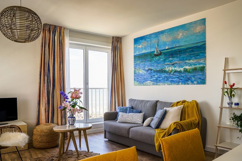 Zeezicht 2 slaapkamer met frans balkon - Boulevard5 Zeezicht 2 slaapkamer met frans balkon - Boulevard5